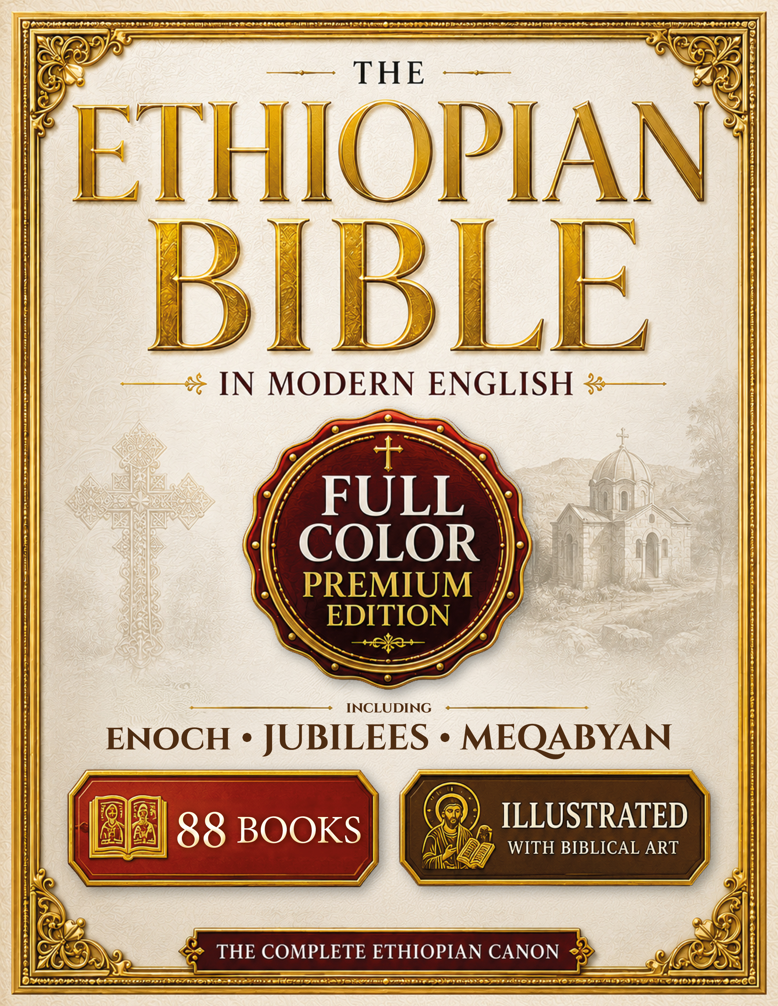 The Full Color Ethiopian Bible in Modern English — Complete Heritage Edition cover